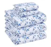 100% Cotton Sheets - Crispy Cooling Percale Sheets for Split Split king Annual