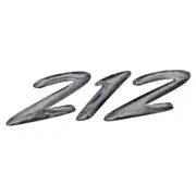 Rinker Boat 212 Decal | 5 1/8 X 1 1/2 Inch Silver (Pair)