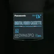 Panasonic Mini DV AY-DVM63PQ Digital Video Cassette Tapes 10 Packs of 5 Profess