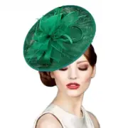 Big Derby Fascinators for Women Elegant Wedding Fascinator Hat Base Church Hats