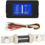 PZEM 015 Multifunctional Battery Tester, Voltage Current Power Consumption Capacity Meter with 200A Shunt, LCD Display for All Types of Batteries