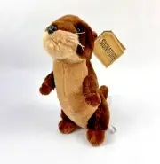 Aurora Plush Destination Nation Standing River Otter Brown 10” 2020 Stuffed Toy