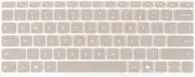 Batianda Premium Silicone Keyboard Cover for 13.8" & 15" Microsoft Surface Laptop 2024 (7th Edition)– Soft Durable Spill & Dust Resistant, Lightweight and Portable, Khaki