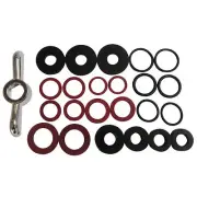 Kinetic UNIVERSAL SHOWER WASHER KIT Assorted, Fix All Directional Arms Leaks