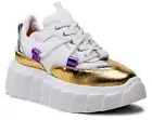 AGL Blondie Sneakers Platform Chunky-Sole Athletic Shoes Trainers 39