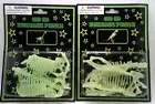 Dinosaur Glow in the Dark Plastic Skeleton Puzzles (2 ct)