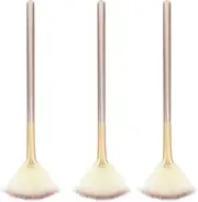 WOFASHPURET Highlighter Set, 3pcs Makeup Brushes for Facial Mud Mask, Wet and Wild Brushes, Face Mask Application