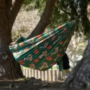 Outdoor Portable Hanging Hammock Set Rest Net For Hammock Mosquito Tarp 2 Person
