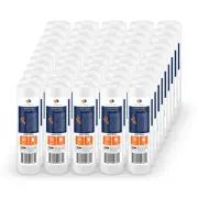 50-PACK of Sediment Water Filter Cartridges Reverse Osmosis 10" x 2.5", 1 Micron