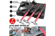 OZNALA 7X Car Body Repair Hammer Dolly Kit Auto Panel Beating Dent Roller Auto Tool AU
