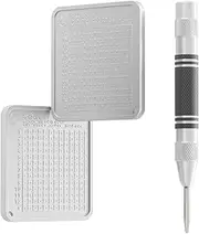 Cryptosteel Capsule Metal Wallet, Cold Storage Backup, 24-Word Bitcoin Key Phrase Storage, Compatible with Ledger, Trezor, KeepKey