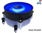 New HIGH POWER® BlueAM4 AMD Ryzen Socket AM4/ AM5 PWM CPU Cooler w/ 12x LEDs Fan