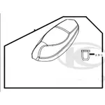KYMCO 光陽 原廠 魅力110 MANY110 坐墊勾