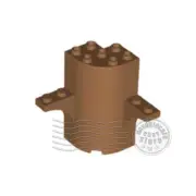 1x LEGO 60373 Quarter Cylinder with 2 Arch 3x3x5 Medium Nougat | 6299751