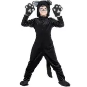 Children"s Cosplay Set Animalblack Cat Costume 140 150cm