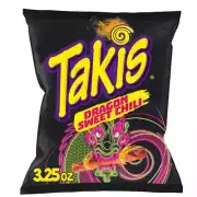 Takis Dragon Sweet Chili Rolled Tortilla Chips, 3.25 oz (Pack of 20)