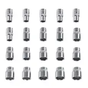 Short Socket Head inch Anti-rust Ratchet Wrench Sockets 8-36mm