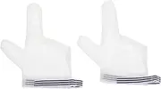 MOBUTOFU Infant Thumb Sucking Guard 2 Finger Sucking Stop for Boys and Girls Breathable Mesh Thumb Guard Nylon Anti-Scratch