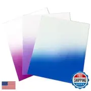 Pawkyjar 3D Color Changing Heat Transfer Puff HTV Vinyl, 3 Sheets Assorted Co