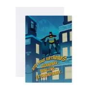 Hallmark DC Comics Batman Interactive Birthday Card - Legendary, Thrilling and Extraordinary