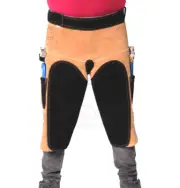 Professional Full Leather Farrier Apron Chaps 25'' Hoof Knife Pockets 2 Magnets