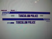 Tusculum Tennessee Police Car Decals 1:43