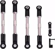 Mesimsple Bold Version Felony 6S Toe Links Linkage & Servo Horn for Arrma 1/8 Typhon 6S Turnbuckles 1/7 Limitless Infraction Camber Links Tie Rods Upgrades Part