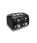Sunbeam 003911100000 4-Slice Wide Slot Toaster - Black