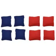 Weather Resistant Cornhole Bean Bags Set of 8 Red blue