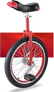 16" 18" Wheel Kid's Unicycle for 9-15 Year Old Child/Boys/Girls, Large 20" 24" Adult's Unicycle for Men/Women/Big Kids, Best Birthday Gift,18In Durable TDF