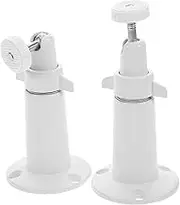 Veemoon 2pcs Security Camera Bracket Indoor/Outdoor Mounting Holder Adjustable Wall Mount for Cameras Wall Bracket