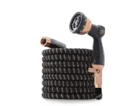 Copper Bullet 100 ft. Expanding Garden Hose, 10-Pattern Spray Nozzle