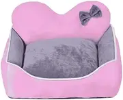Removable and Washable Kennel Four Seasons Small Medium Large Dog Bed Warm in Winter (Size : S)