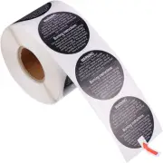 TEHAUX 500Pcs Candle Warning Labels, Warning Sticker for Candle Making, Candl...