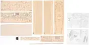 1:130 Wooden Ship Assembled Model, Western Ancient Ship DIY Model Kit, Early Educational Interactive Science Ship Equipment Model for Teenager Adults