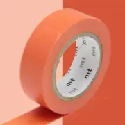 Masking Tape MT 1,5 CM Plain Red Ninjin