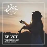 EKO BOWED INSTRUMENTS Violin String Set 4/4 with Steel Core, Stable and Reliable Sound, Ideal for Students and Beginners