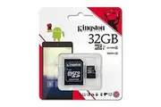 Kingston SDC10G2/32GBFR microSD HC Card 32GB Class 10 UHS-I