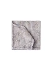Brunello Cucinelli Double Face Pocket Square One size lilac