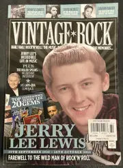 Vintage Rock UK Magazine Dec Jan 2023 Jerry Lee Lewis