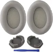 [BUTIAO] WH-1000XM3 Ear Pads, Replacement Protein Leather Ear Cushions Cups Memory Foam Earpads Earmuffs for Sony WH-1000XM3 Headphones