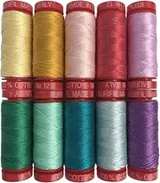 [Aurifil] Designer Thread Collection-Big Stitch Hand Quilting by Sarah Fielke