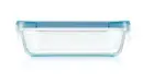 Snapware 2-cup Food Storage Container Made with Pyrex Glass Spring Lock Cover