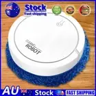 Home Mop Robot USB Rechargeable Mopping Machine for Hard Floor&Tile Cleaning
