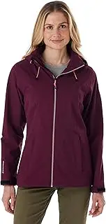 [killtec] Ooks 1 Women's Rain Jacket/Functional Jacket Waterproof with Hood