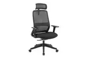 Maestro Furniture Dian High Mesh Back Molded Foam Seat Ergonomic Computer Office Working Chair Black