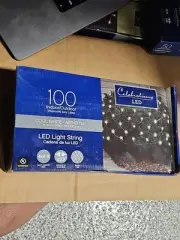 Celebrations 40806-71 100 Ct LED Cool White Traditional Net Lights ( Brand New)