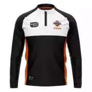 Wests Tigers NRL Mens Player Tech Long Sleeve Training Shirt Top