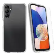 [78-81181] OtterBox React Case with Trusted Glass Samsung Galaxy A14 5G 6.6" Clear, DROP+