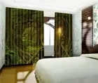 3D Forest Trail 4 Blockout Photo Curtain Print Curtains Drapes Fabric Window AU